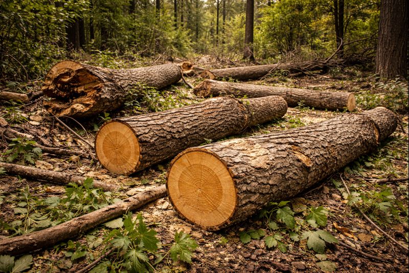 Cause of fallen trees