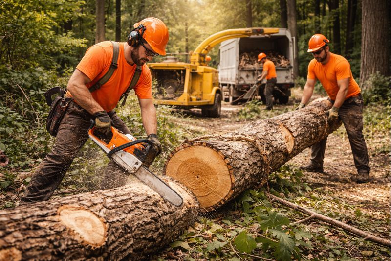 TreesRx working for fallen trees
